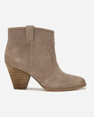 Eloise Bootie in Beige