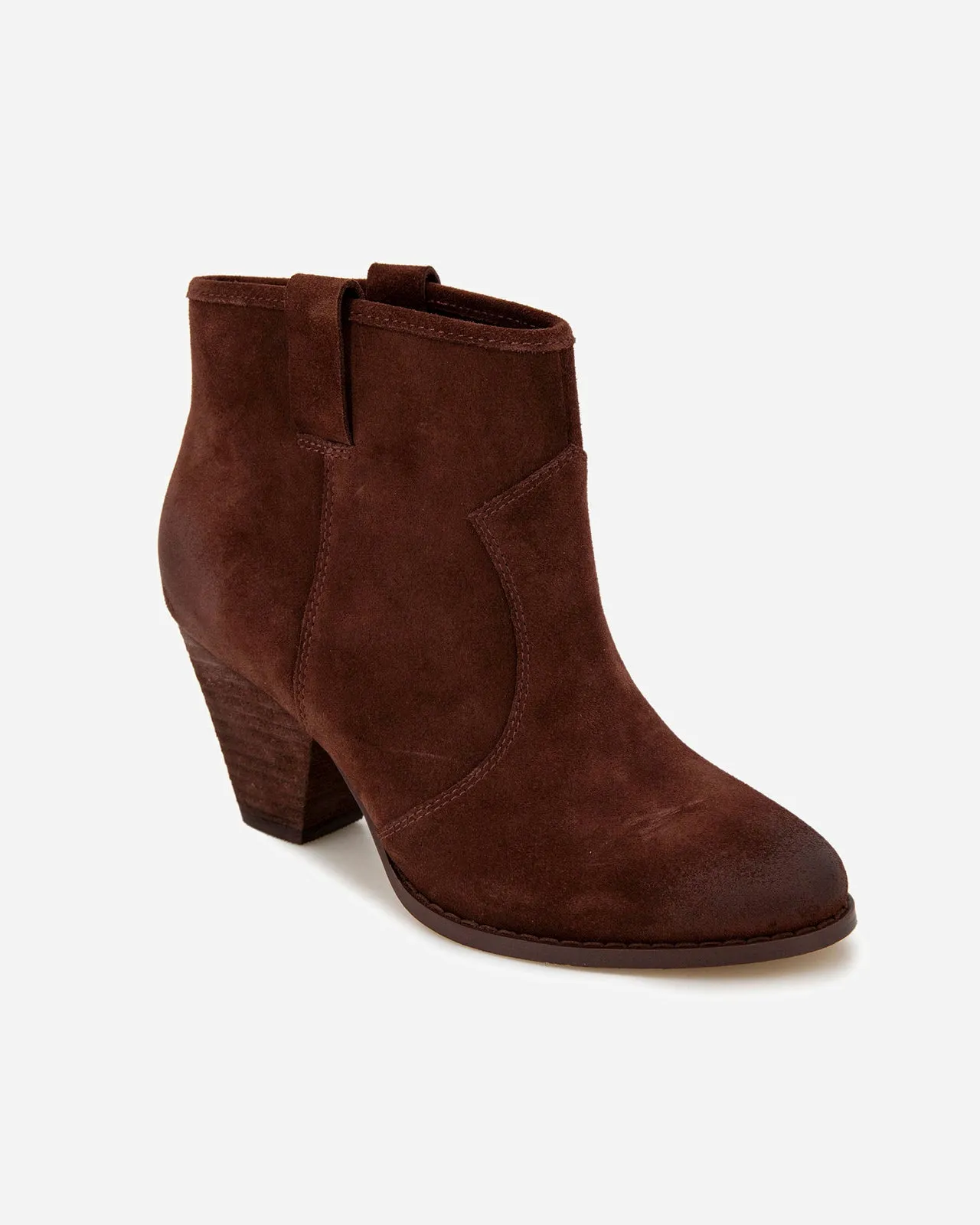 Eloise Bootie in Brown