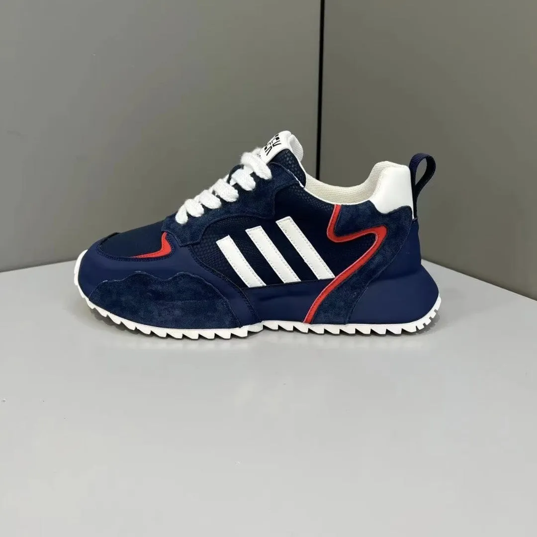 Fashionable athletic shoes Vintage-inspired streetwear kicks