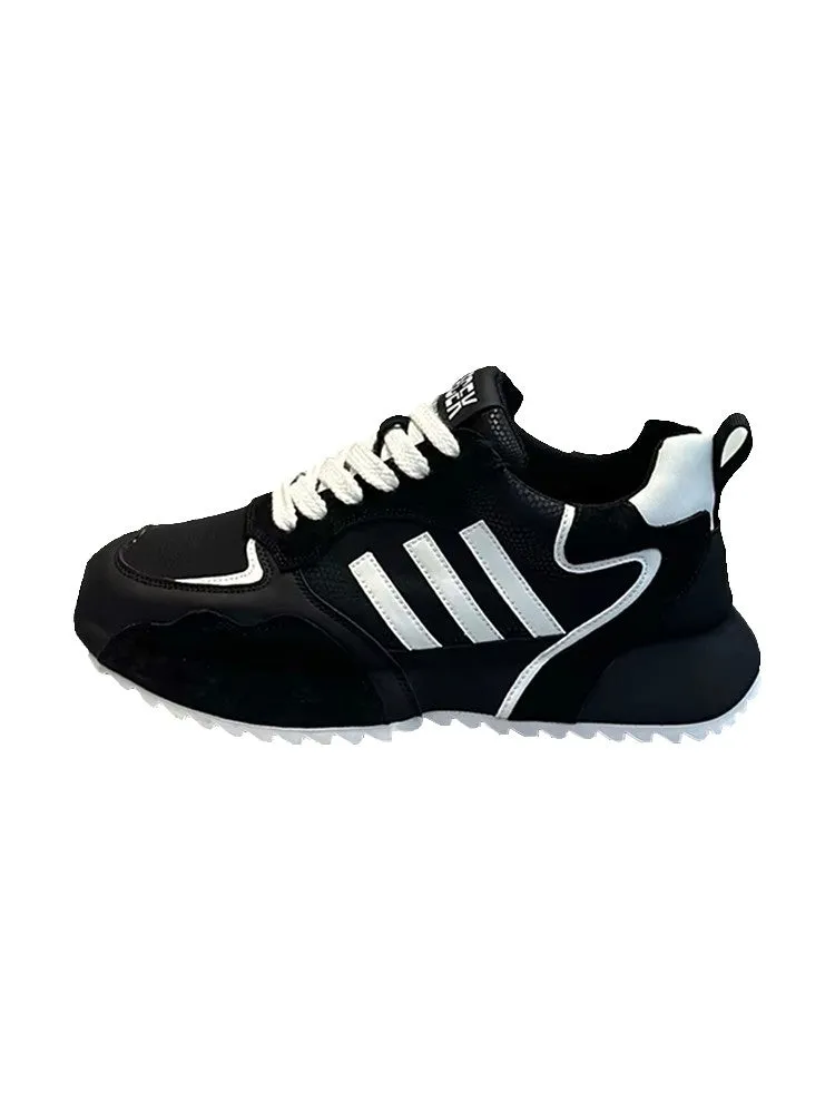 Fashionable athletic shoes Vintage-inspired streetwear kicks