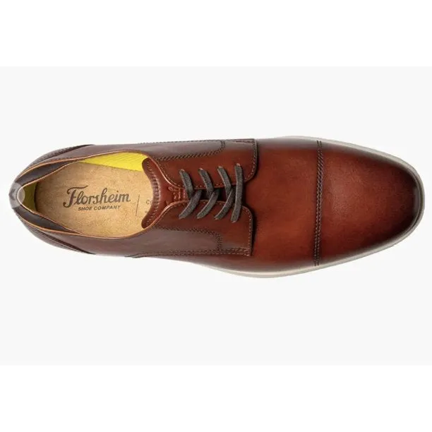 Florsheim Transit Cap Toe Oxford Cognac Shoe