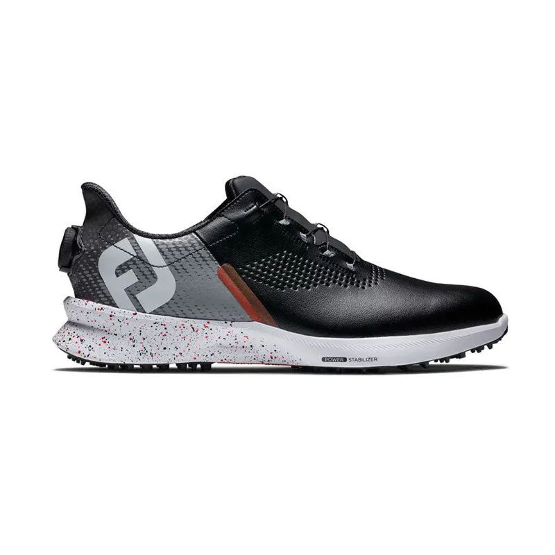 FOOTJOY Fuel BOA Men's Spikeless Shoes (Black/Grey)