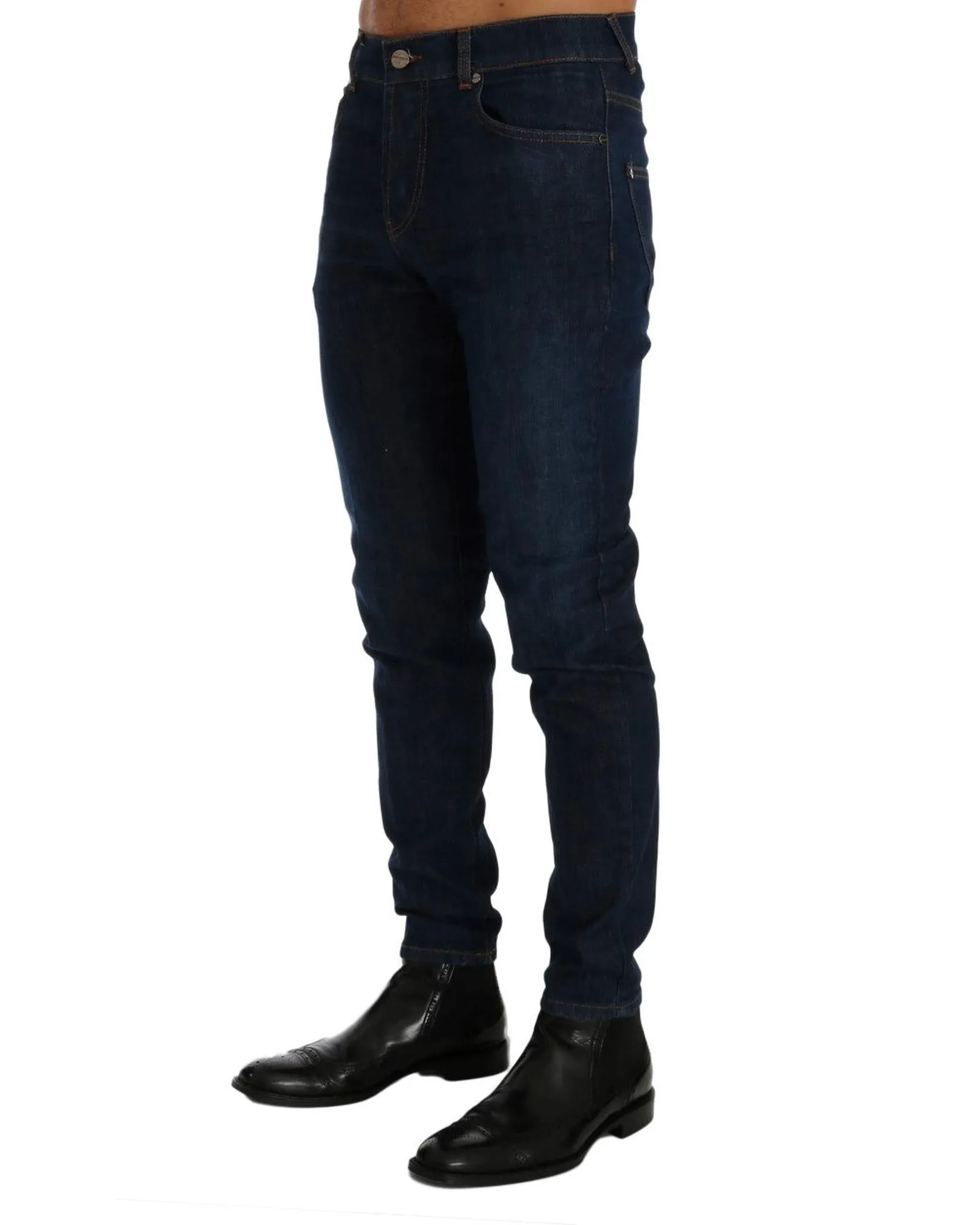 Frankie Morello Mens Slim Fit Jeans SIG60474