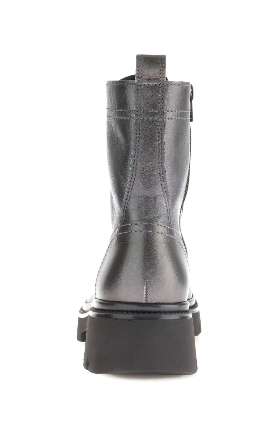 Gabor Biker Boot in Silver