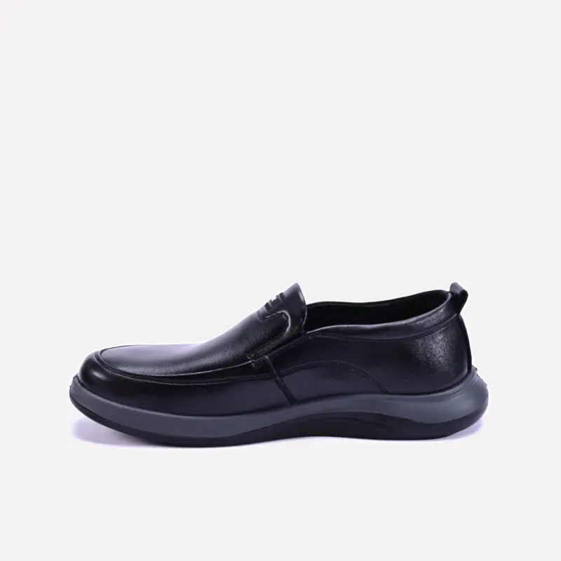 Gideon Black Slip On Casual Shoes 0160472