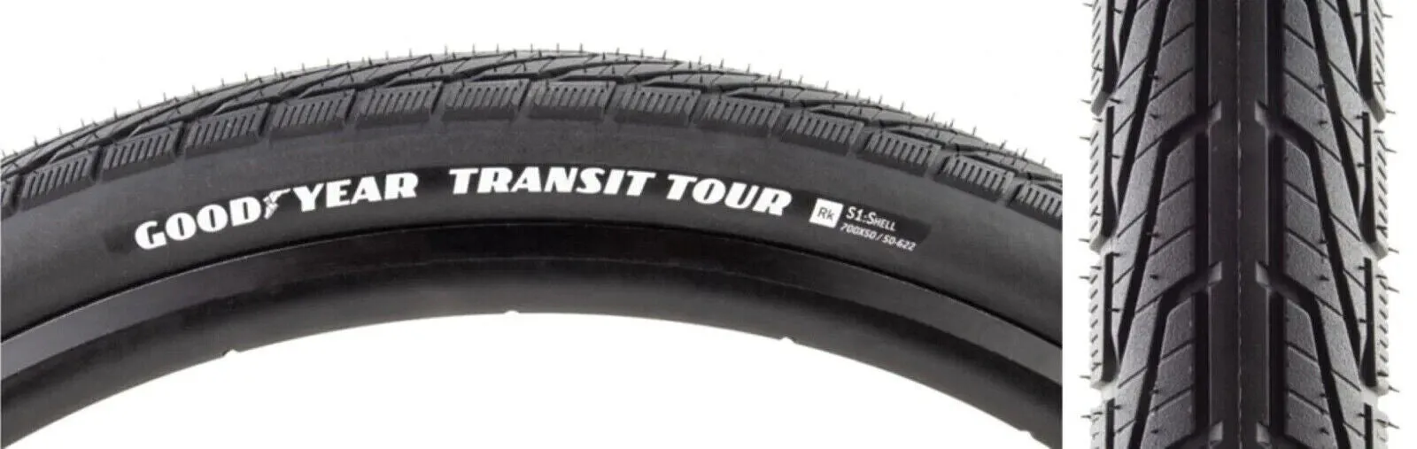 Goodyear Transit Tour S1:Shell - 27.5 x 2.0 Trekking / Hybrid Tyre