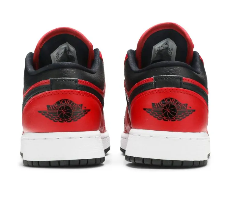 GS Nike Air Jordan 1 Low (Red/Black)