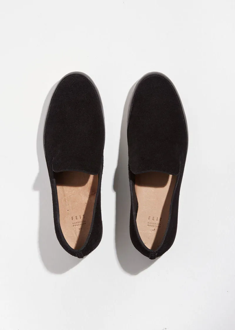 Hand Sewn Suede Slipper