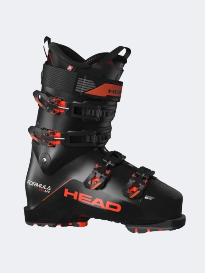 Head Formula 110 Unisex Skiing Ski Boots Black/Red