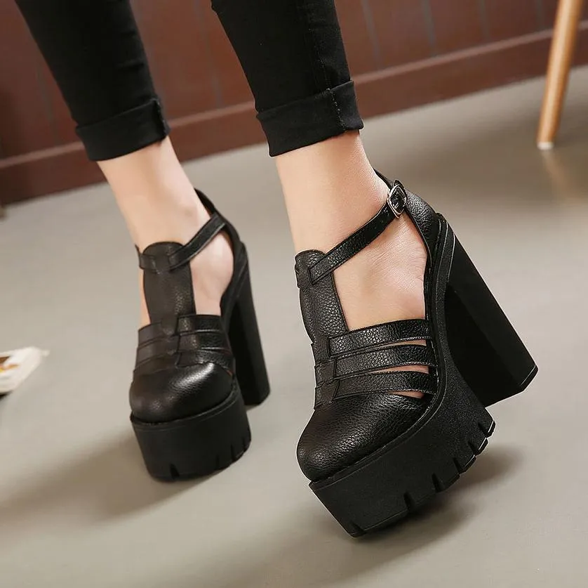 High Casual Platform Sandals