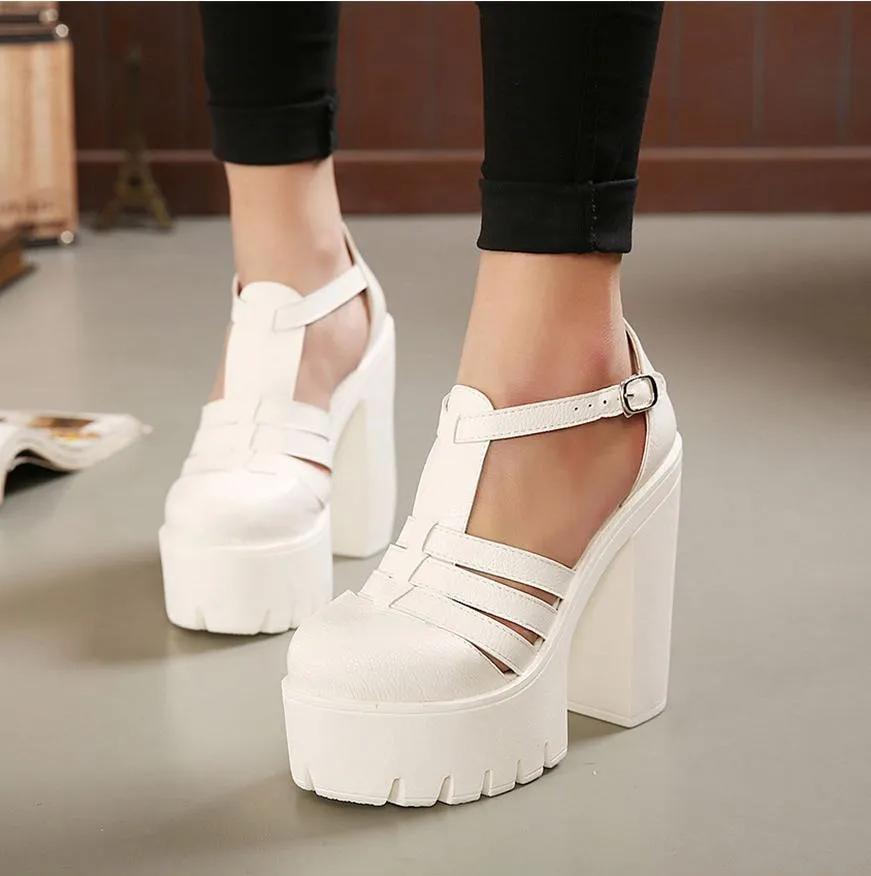 High Casual Platform Sandals