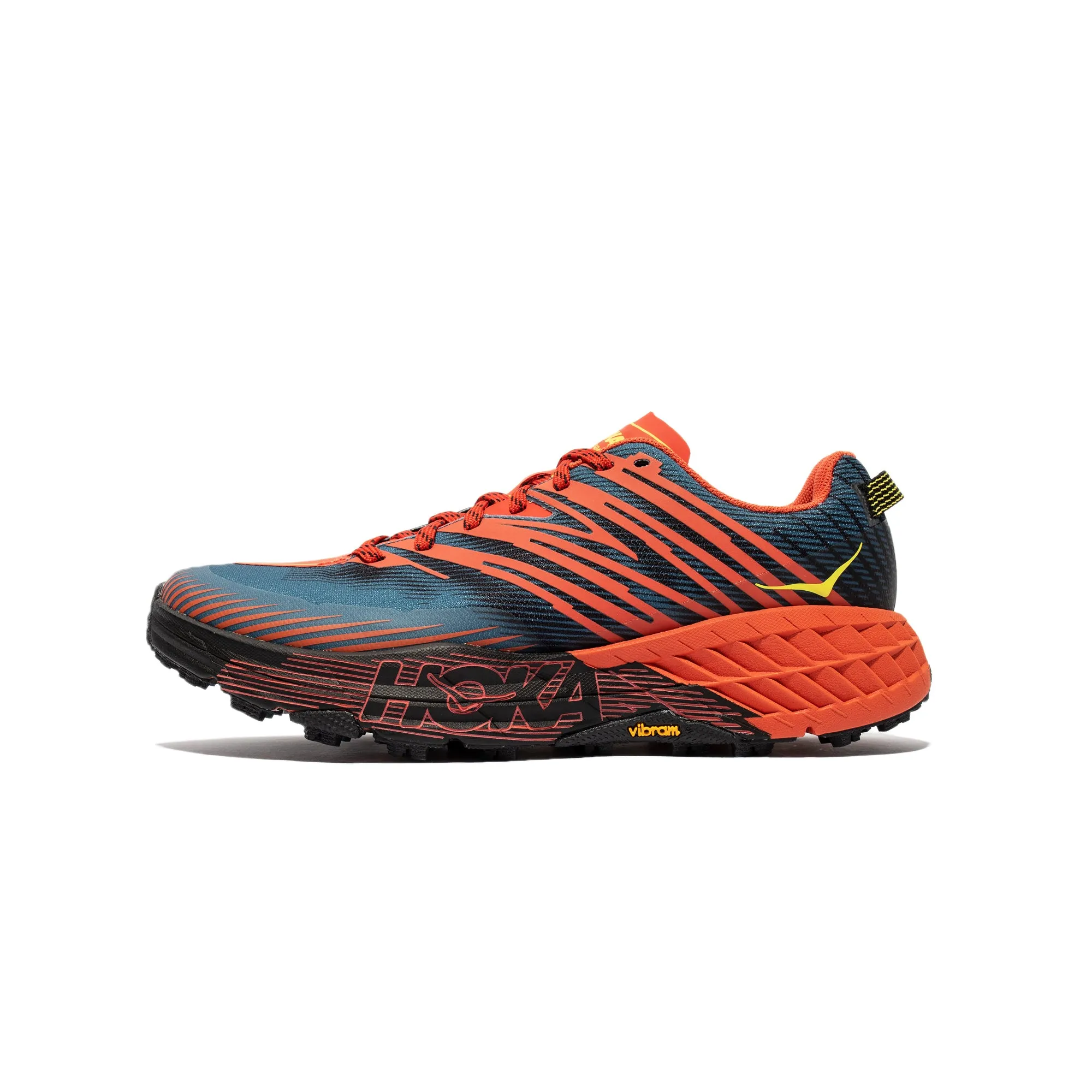 Hoka One One Mens Speedgoat 4 Shoes 'Fiesta/Provincial blue'