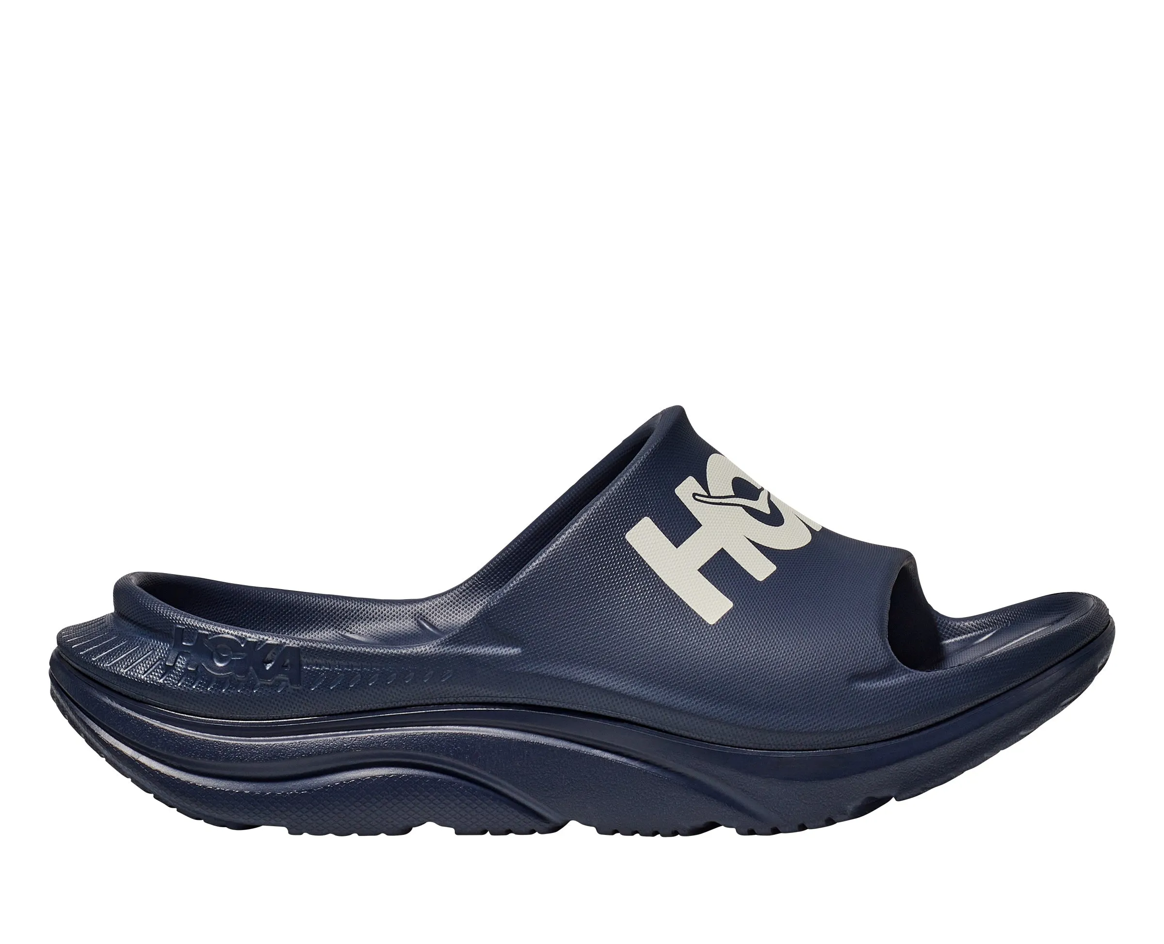 HOKA ORA ATHLETIC SLIDE 恢復拖鞋 海軍藍/白 UNISEX 1155154VYN