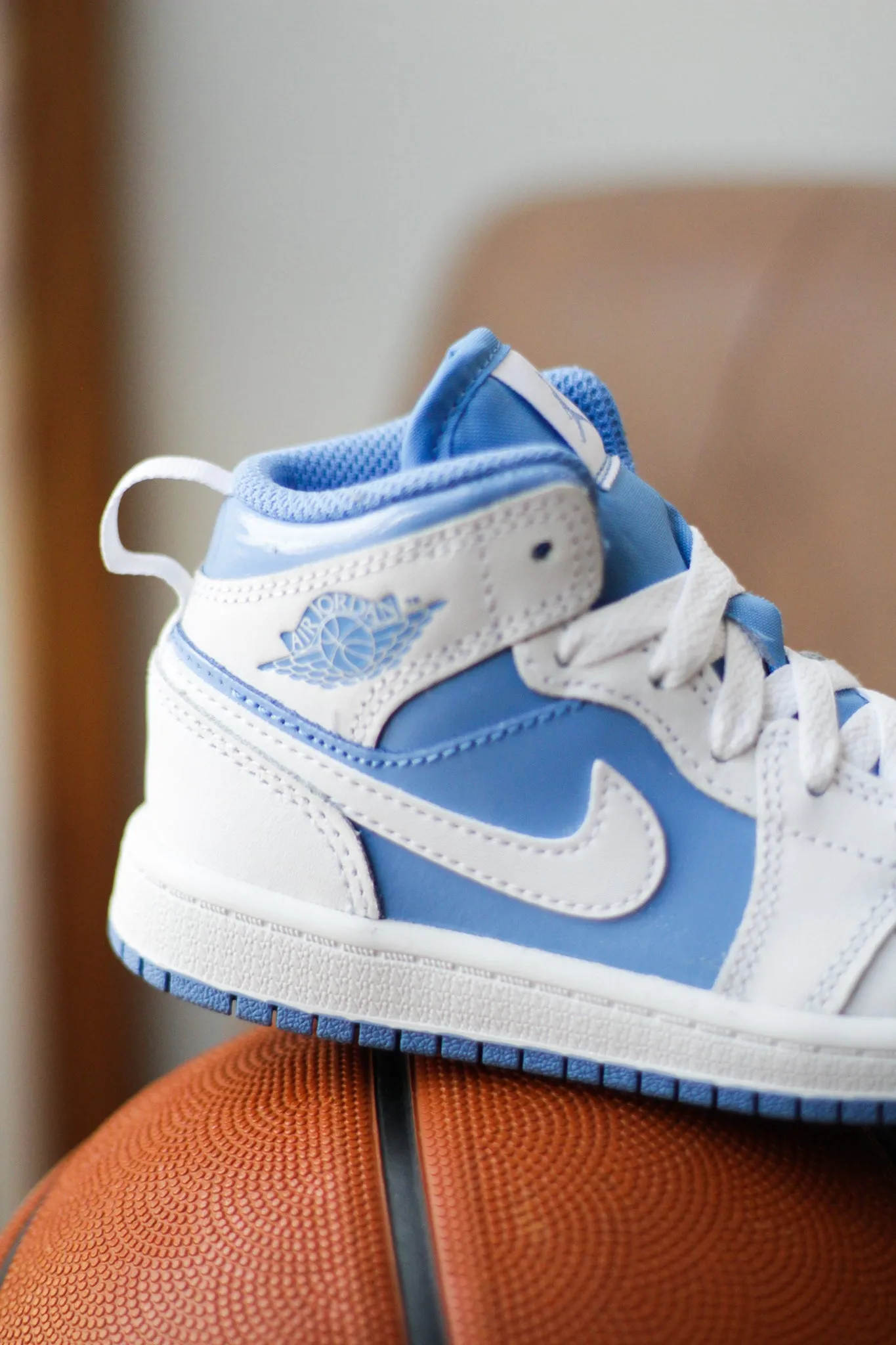 JORDAN 1 MID SE (PS) "LEGEND BLUE"