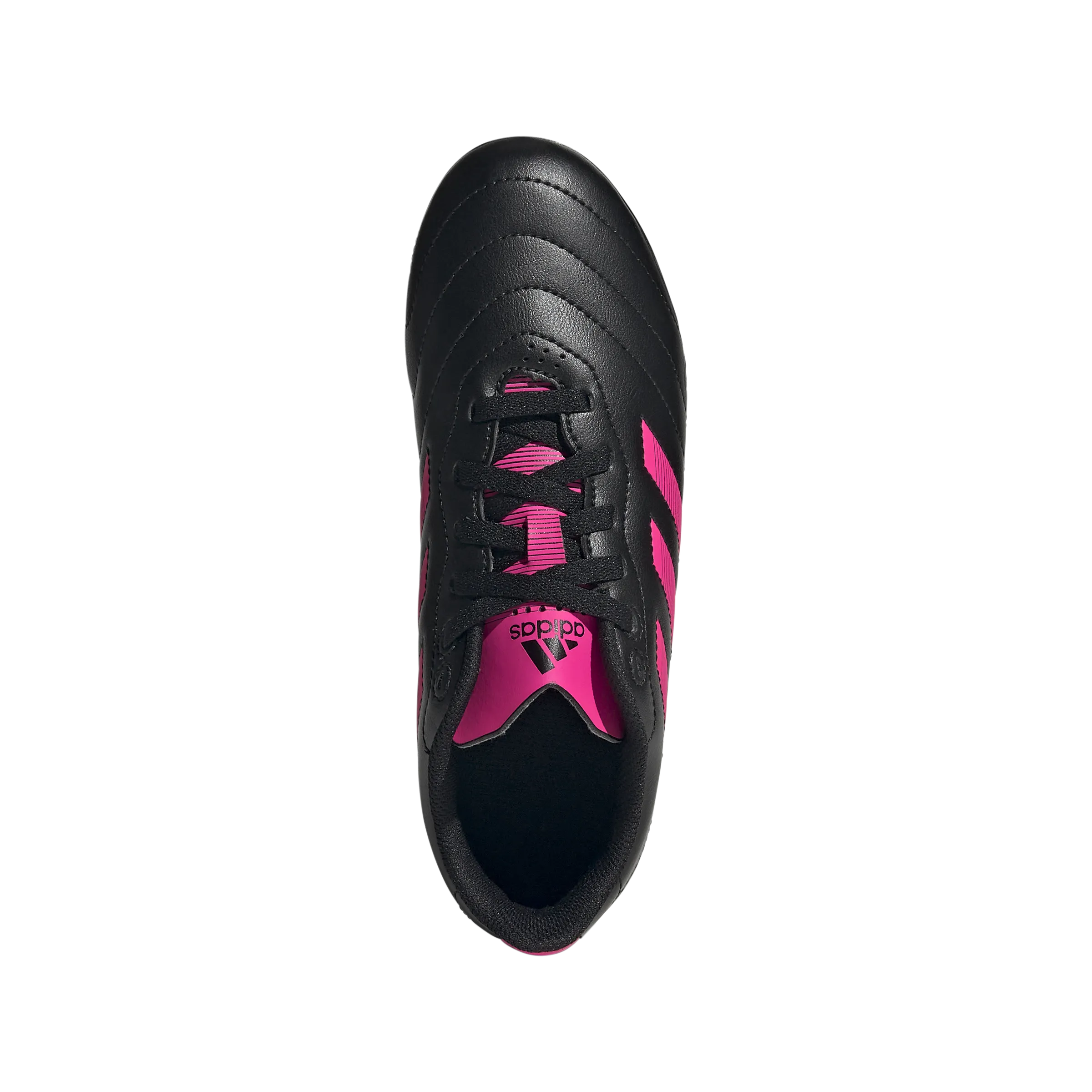 JR Goletto VIII Firm Ground Soccer Boots - Black/Pink