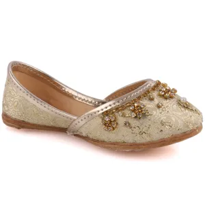 Kids ‘Gala’ Embellished Indian Khussa Slippers