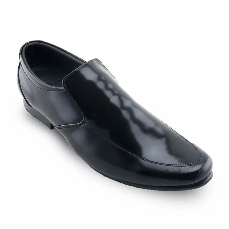 Leather Shoes City Oxford Formalist European Brush Off Black Patent