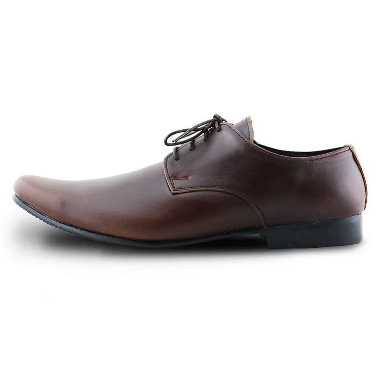 Leather Shoes Clever Classy Oil Tanned Brandy Brown