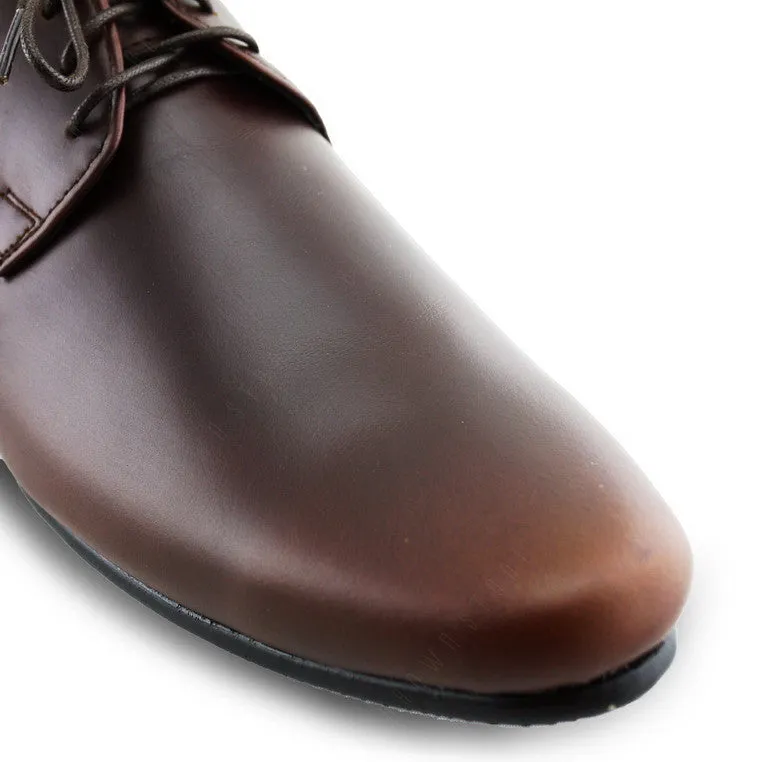 Leather Shoes Clever Classy Oil Tanned Brandy Brown