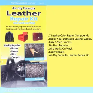 Liquid Leather Air-dry Formula Leather Repair Kit (30-123)