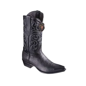 Los Altos Men's Lizard Teju Cowboy Grey Boots