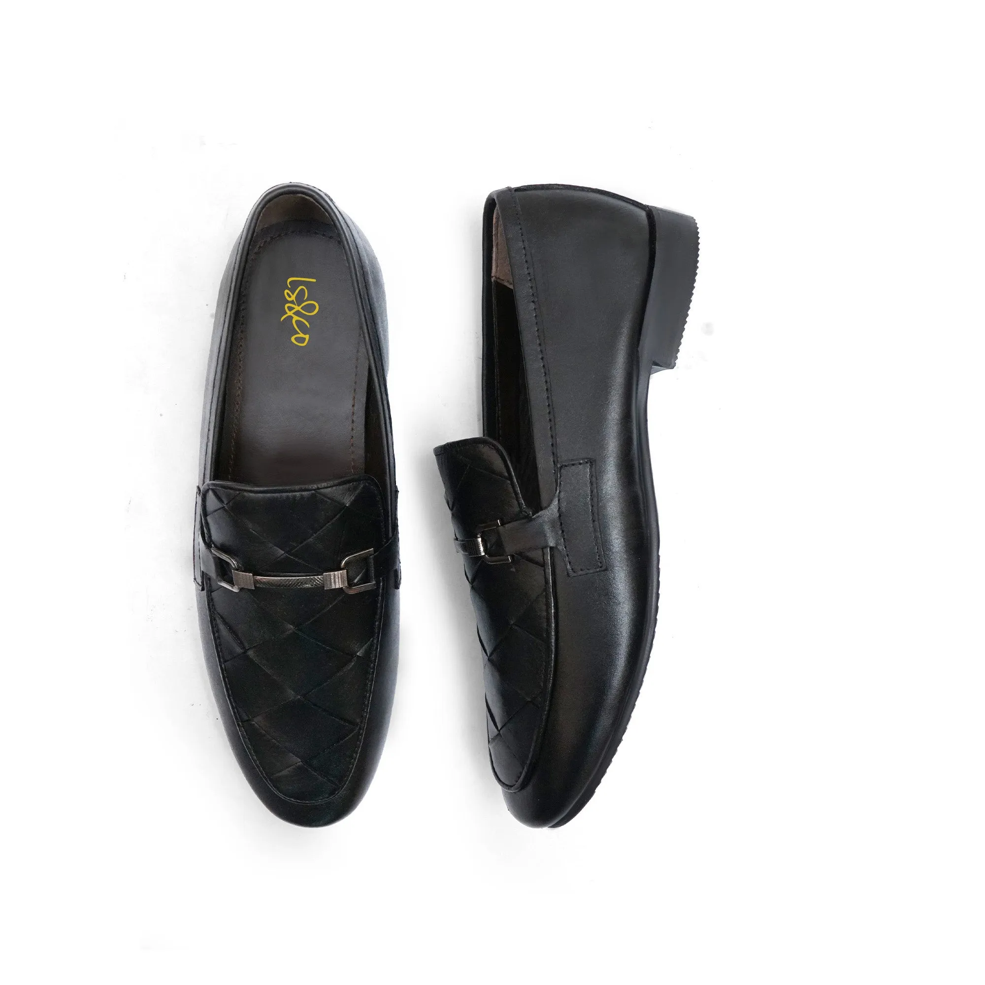 LS Pure Leather Handmade Bali Straps Formal Shoes S-0201