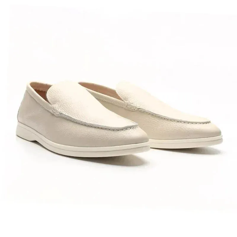 Luxury Leather Slip-On Loafers for Stylish Comfort