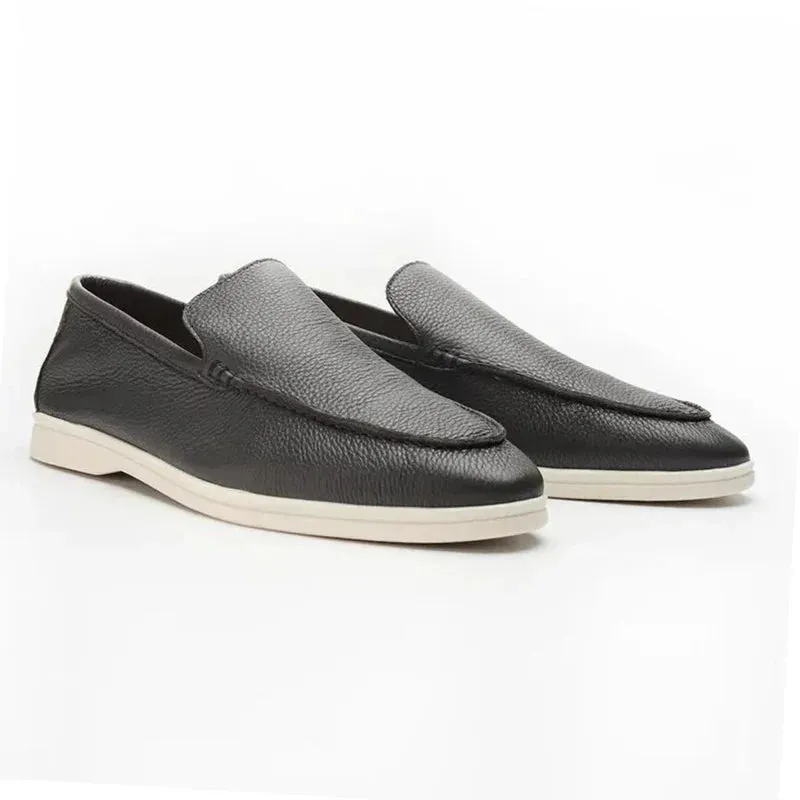 Luxury Leather Slip-On Loafers for Stylish Comfort