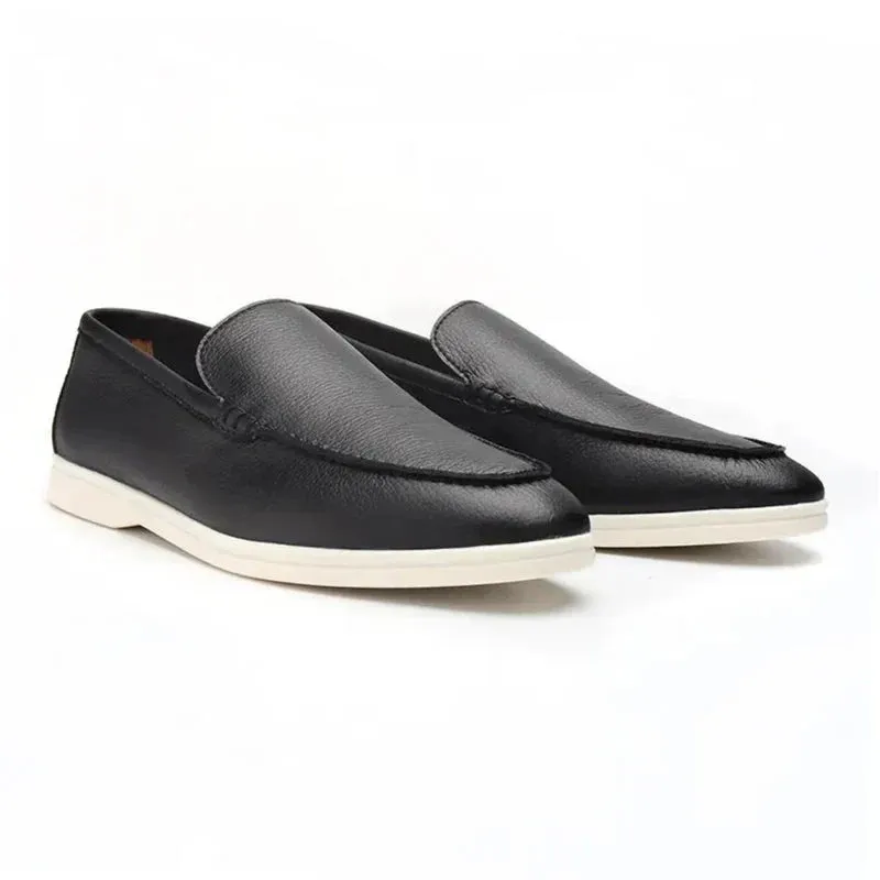 Luxury Leather Slip-On Loafers for Stylish Comfort