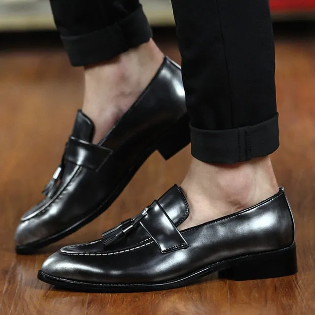 M-best leather loafer shoe