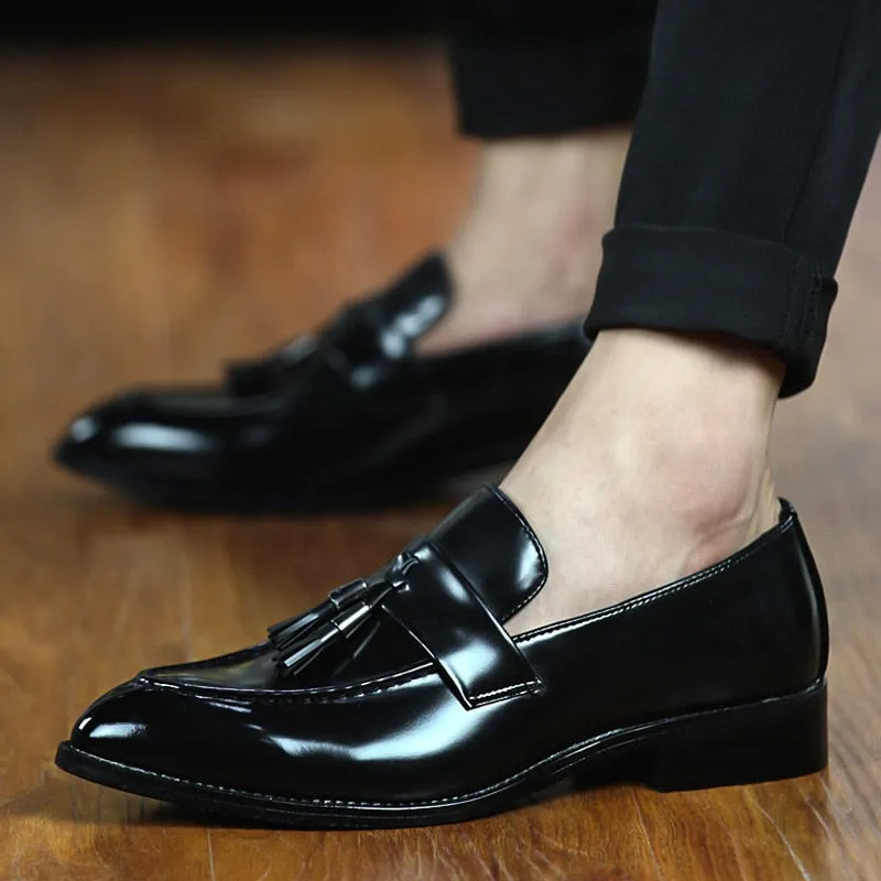 M-best leather loafer shoe