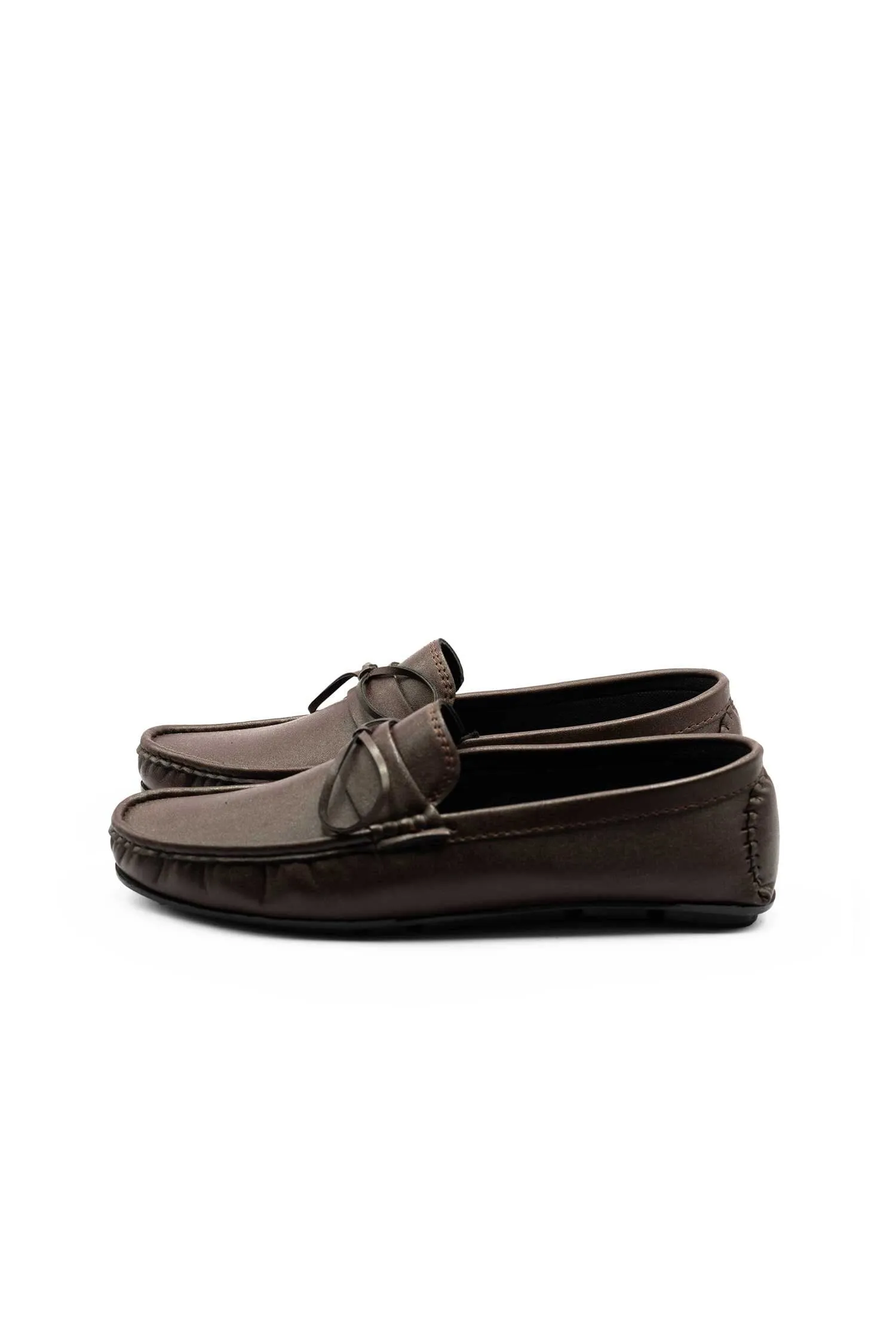 Men's Bow-Tie Loafer Shoes