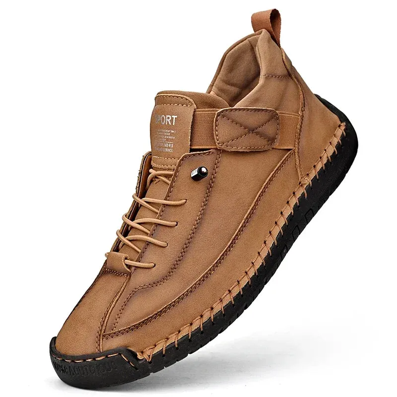 Men's leather shoes