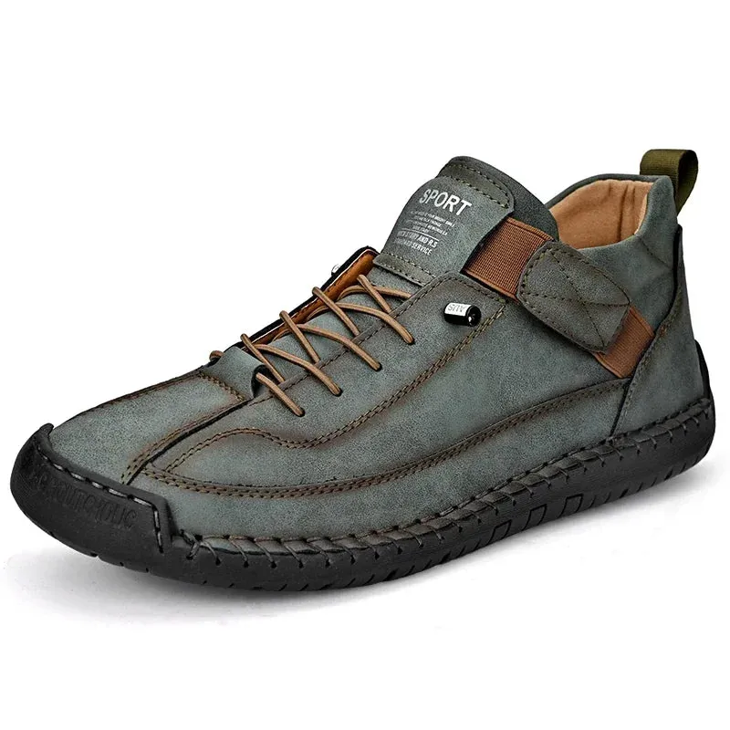 Men's leather shoes