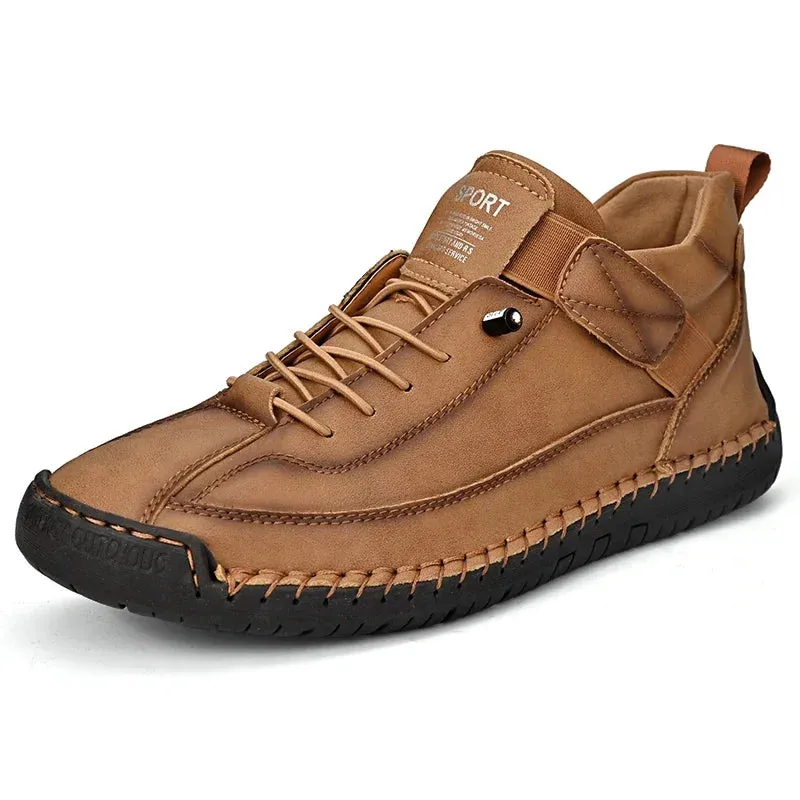 Men's leather shoes