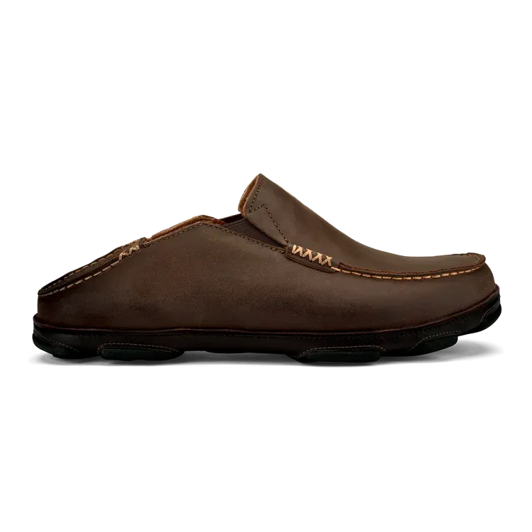 Men's Olukai Moloa Color: Dark Wood / Dark Java