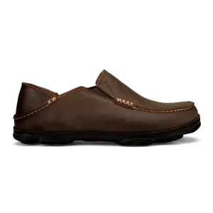 Men's Olukai Moloa Color: Dark Wood / Dark Java