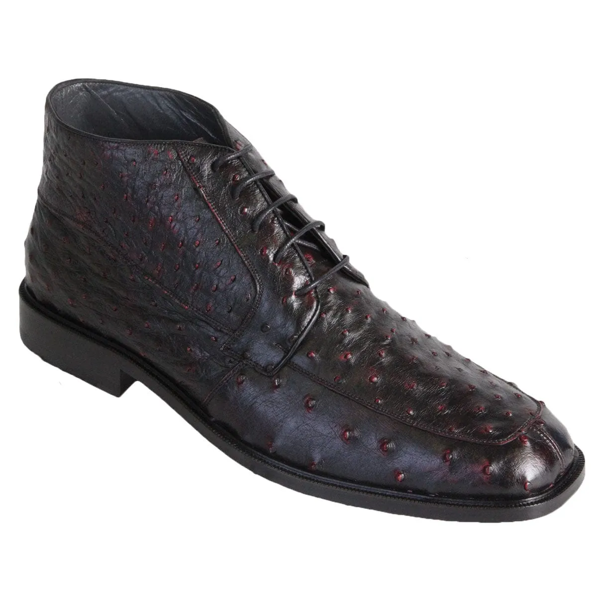 Men's Original Exotic Ostrich Skin Shoe ZA3060318