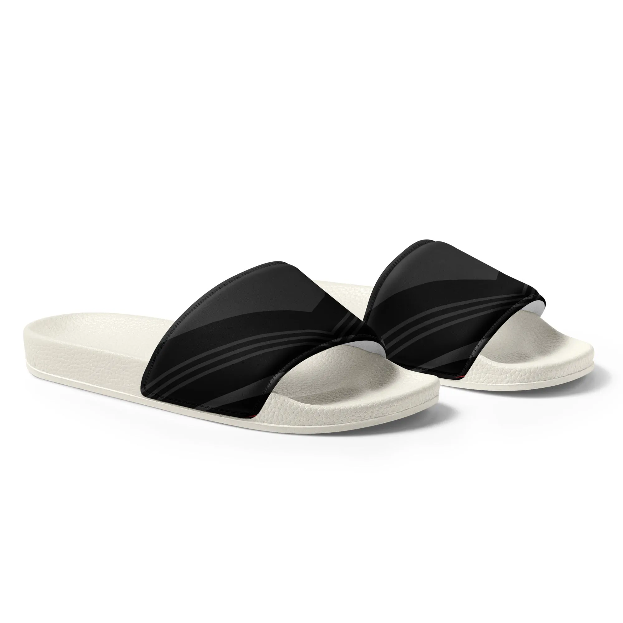 Menâ€™s slides - Black Design