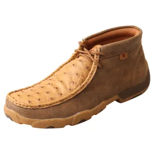 Men's Twisted X Chukka Driving Moc - Bomber & Tan Ostrich