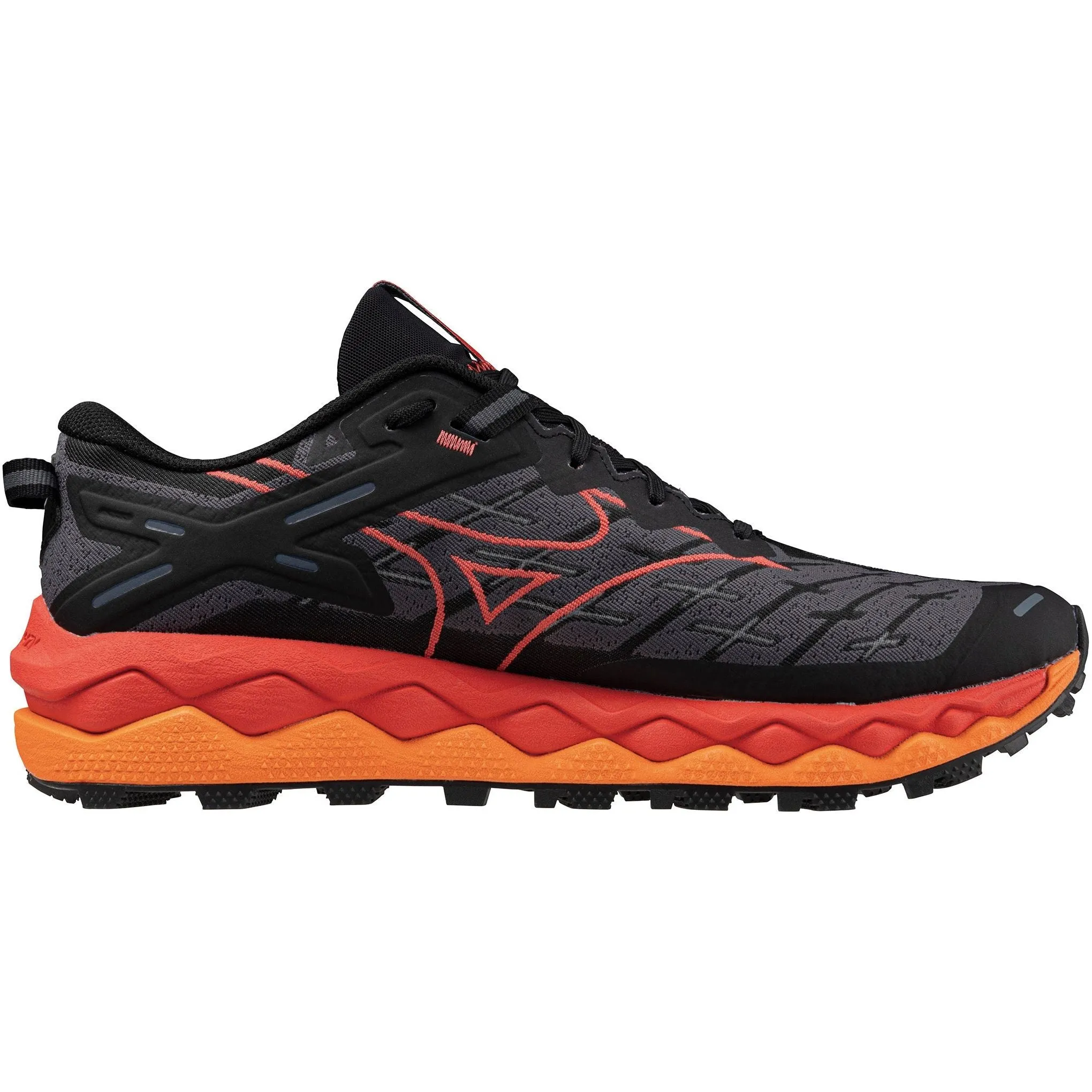 Mizuno Wave Mujin 10 Mens Trail Running Shoes - Black