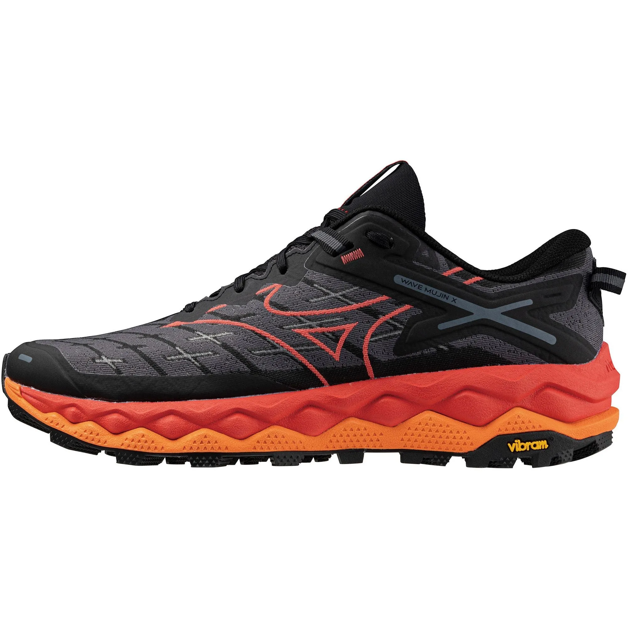 Mizuno Wave Mujin 10 Mens Trail Running Shoes - Black