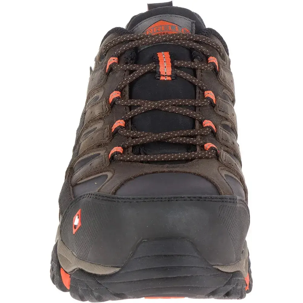 Moab 2 Vapor Men's Composite-Toe Work Shoes Espresso