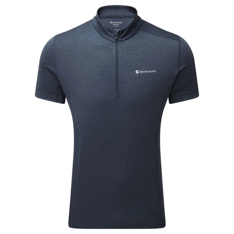 Montane Men's Dart Zip T-Shirt