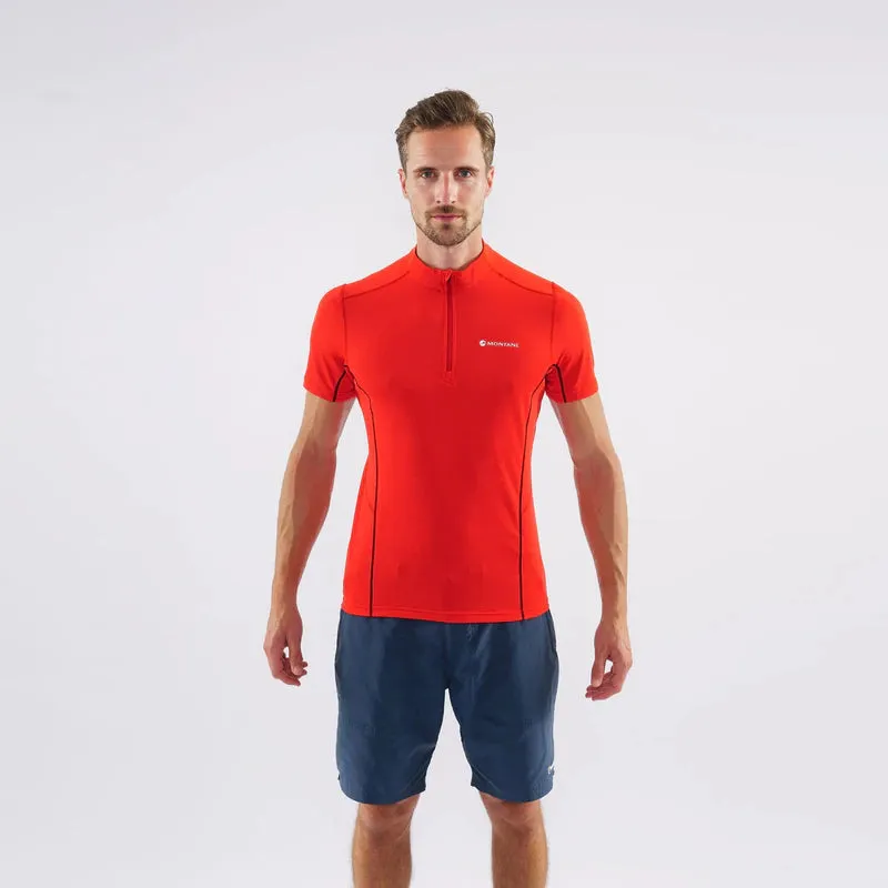 Montane Men's Dart Zip T-Shirt