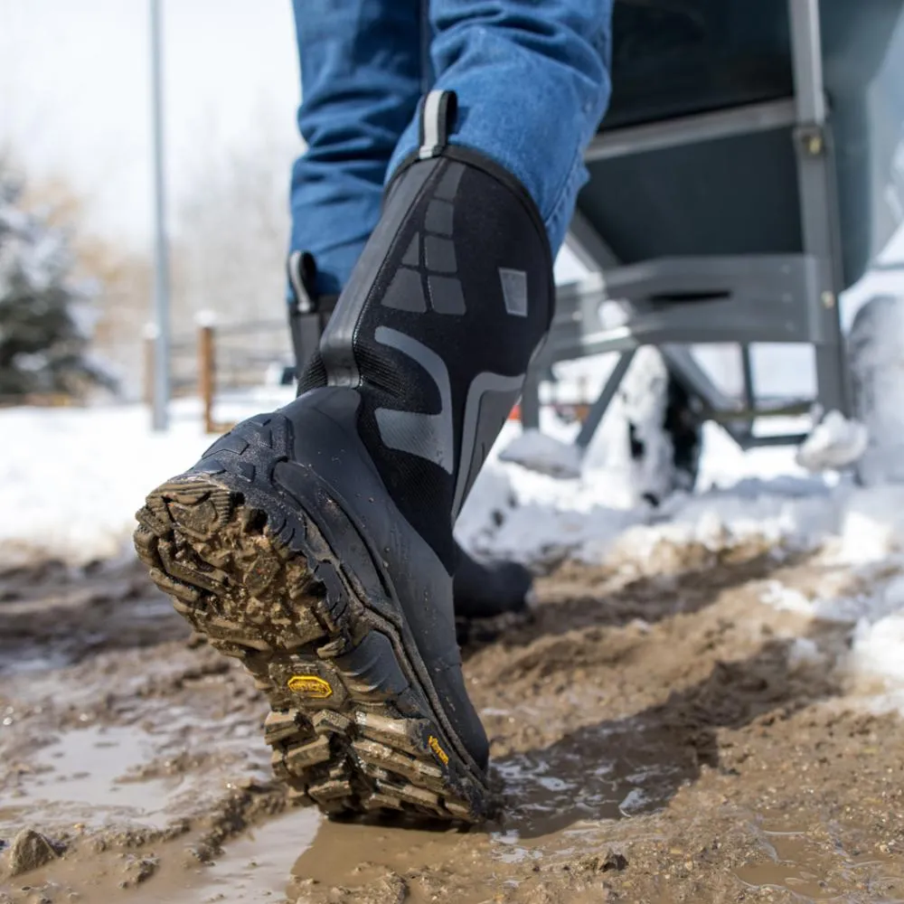 Muck Footwear Men APEX PRO VIBRAM ARCTIC GRIP ALL TERRAIN BLACK