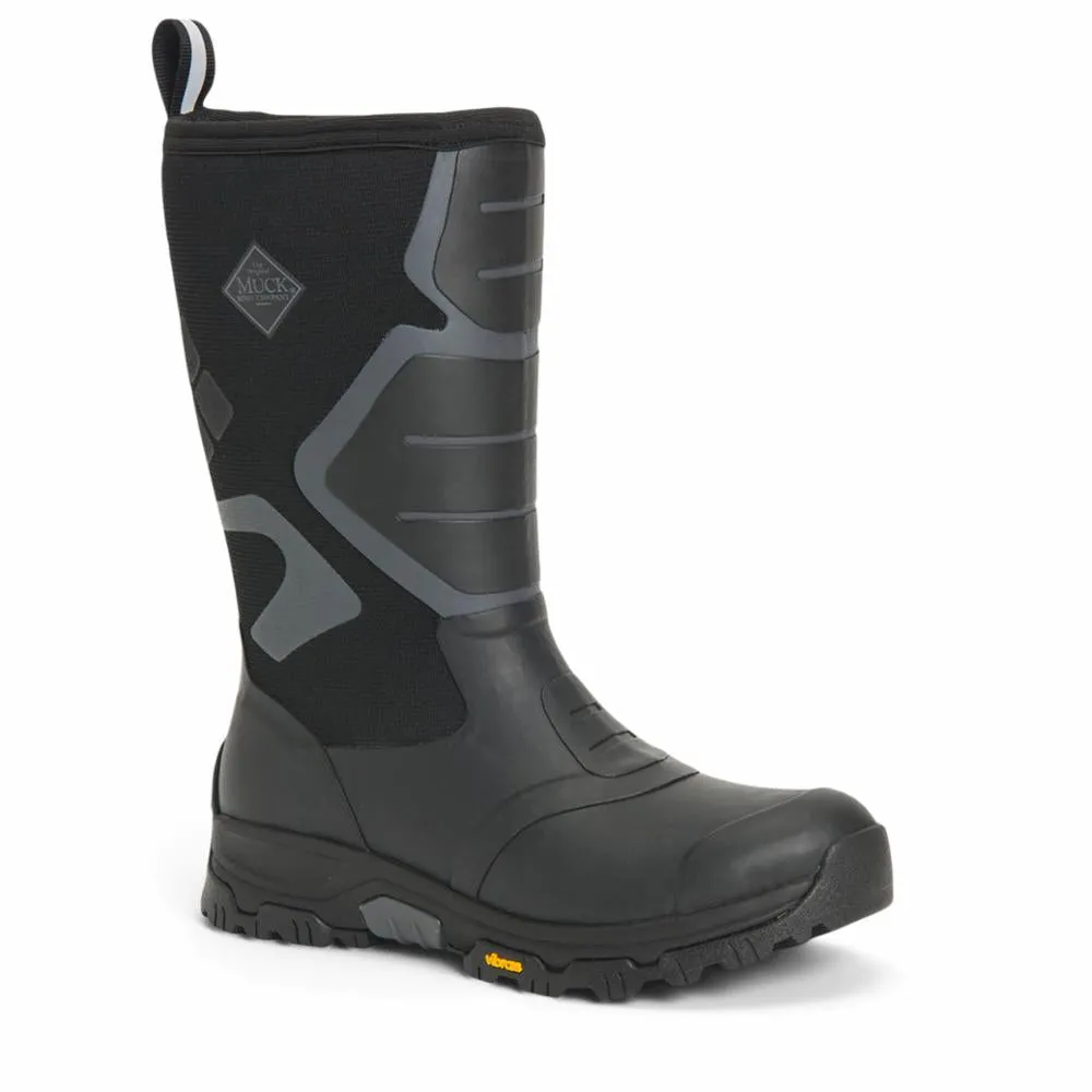 Muck Footwear Men APEX PRO VIBRAM ARCTIC GRIP ALL TERRAIN BLACK