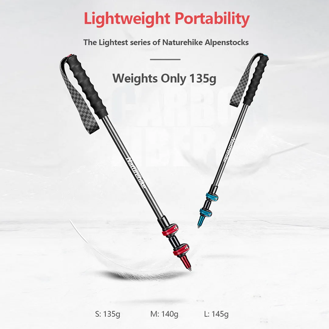 Naturehike ST10 Ultralight Carbon Trekking Pole NH19S010-T