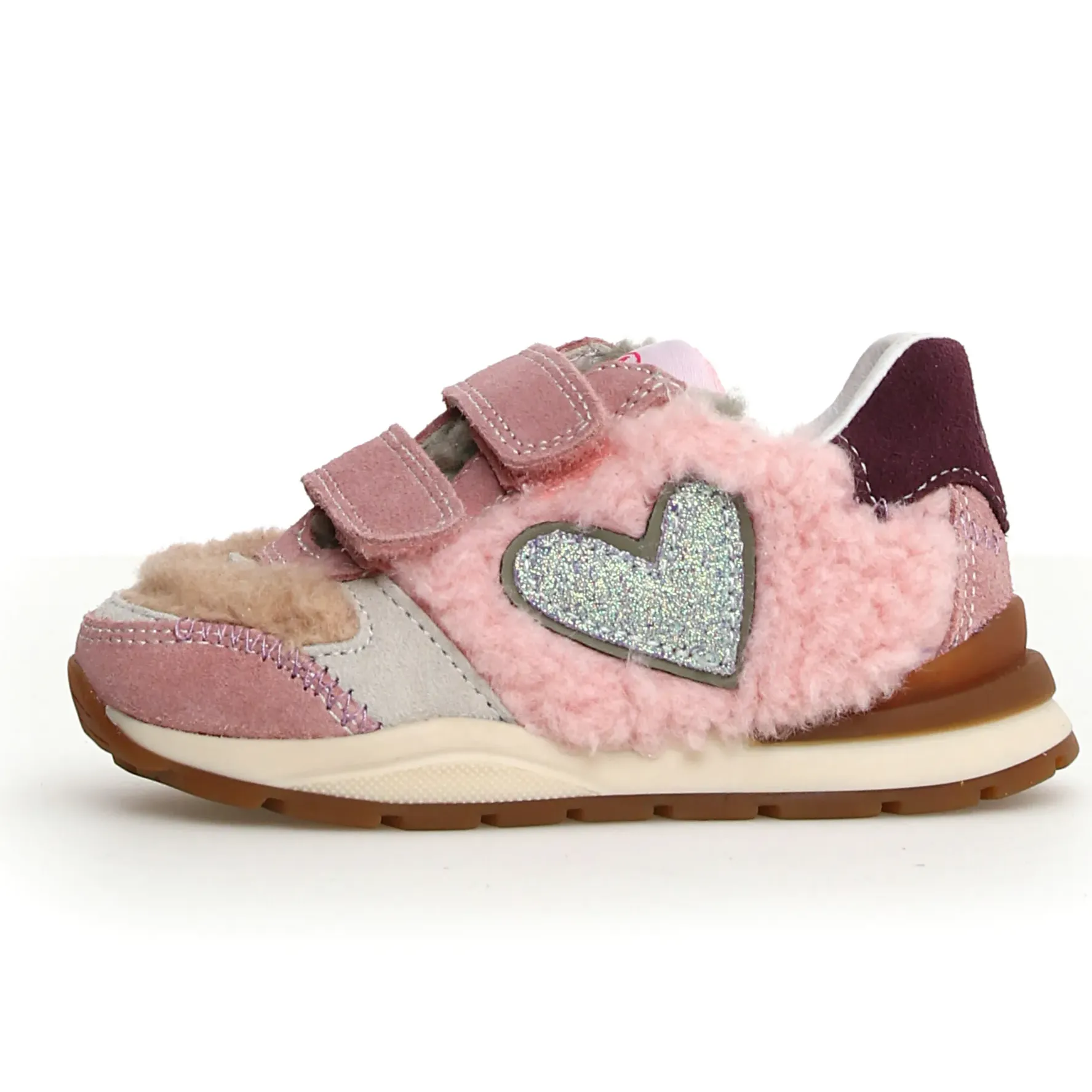 Naturino Quelly VI Girl's Casual Shoes - Pink/Rose/Sage