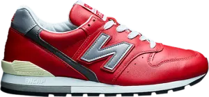 New Balance 996 'Smooth Leather Red' sneakers, red